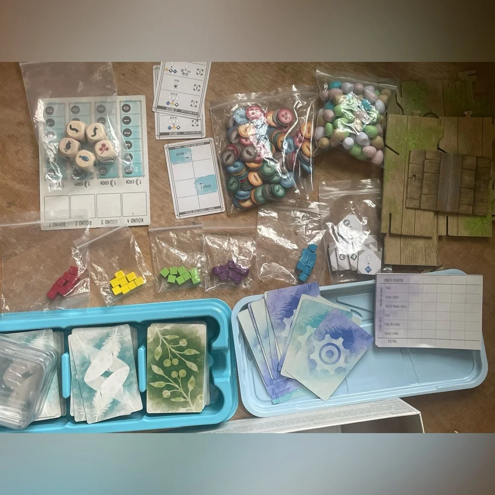 Wingspan Board Game by Stonemaier Games — White and Orange Bird Artwork - Picture 14 of 15